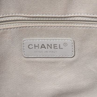Chanel Glazed Calfskin Small Deauville Tote Black 6 of 11