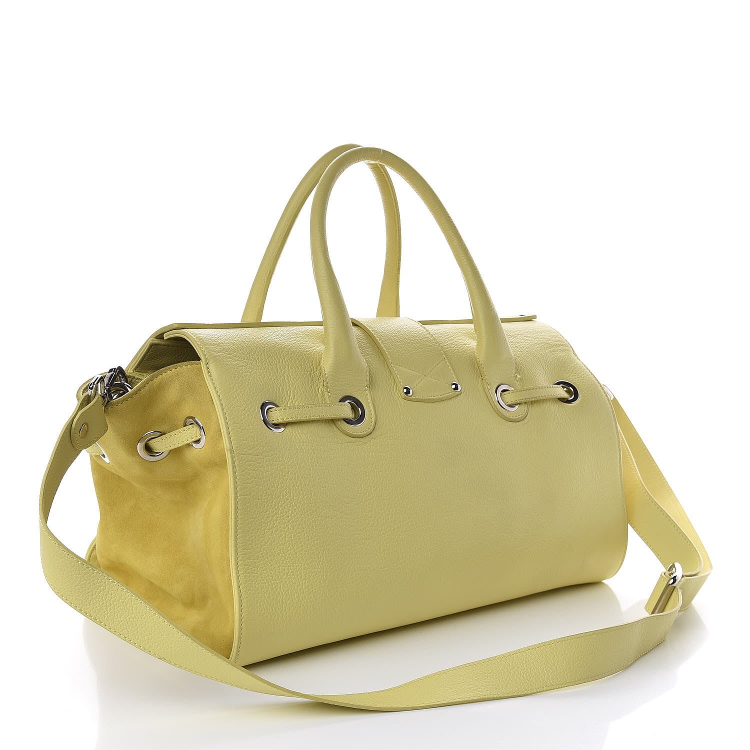 Jimmy Choo Calfskin Medium Rosalie Citrine 3 of 10