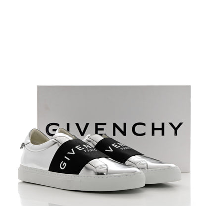 Givenchy Calfskin Band Logo Mens Urban Street Sneakers 43 Silvery 11 of 11