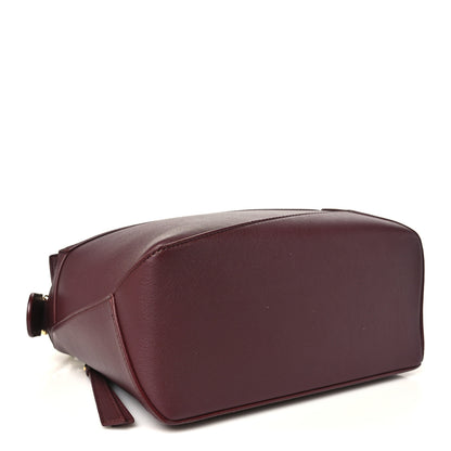 Loewe Soft Grained Calfskin Small Puzzle Edge Bag Dark Burgundy 4 of 9