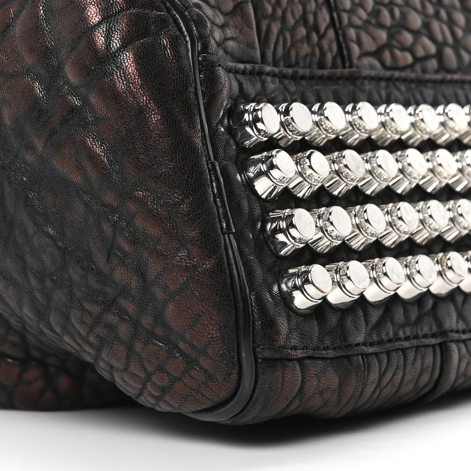 Alexander Wang Pebbled Lambskin Rockie Bronze Rhodium Hardware 15 of 17