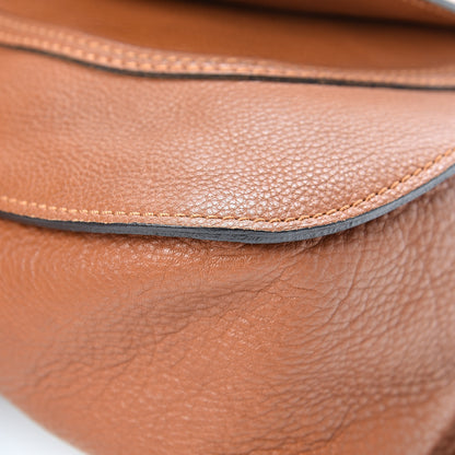 Chloe Calfskin Medium Marcie Satchel Tan 9 of 23
