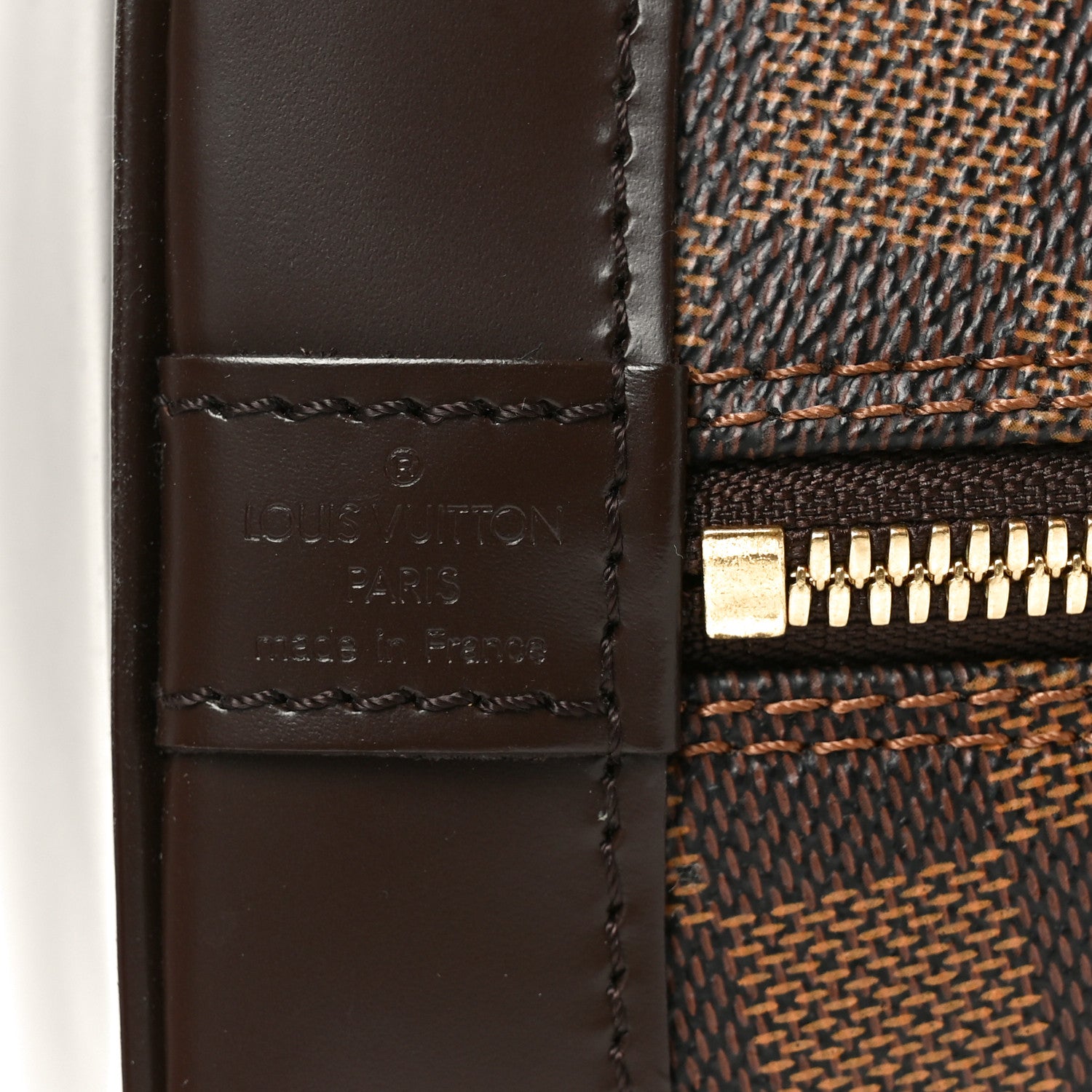 Louis Vuitton Damier Ebene Alma PM 6 of 9