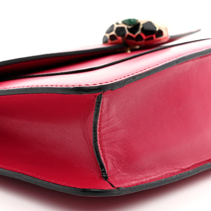 Bulgari Calfskin Serpenti Forever Crossbody Bag Pink 11 of 13