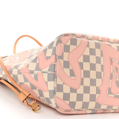 Louis Vuitton Damier Azur Tahitienne Neverfull MM 9 of 11