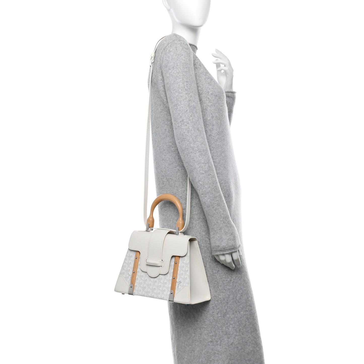 Goyardine Saigon PM White
