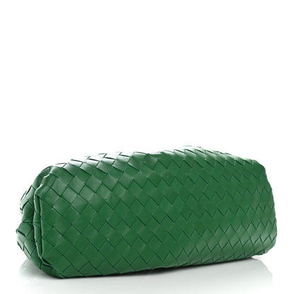 Bottega Veneta Nappa Maxi Intrecciato The Pouch Oversized Clutch Racing Green 4 of 8
