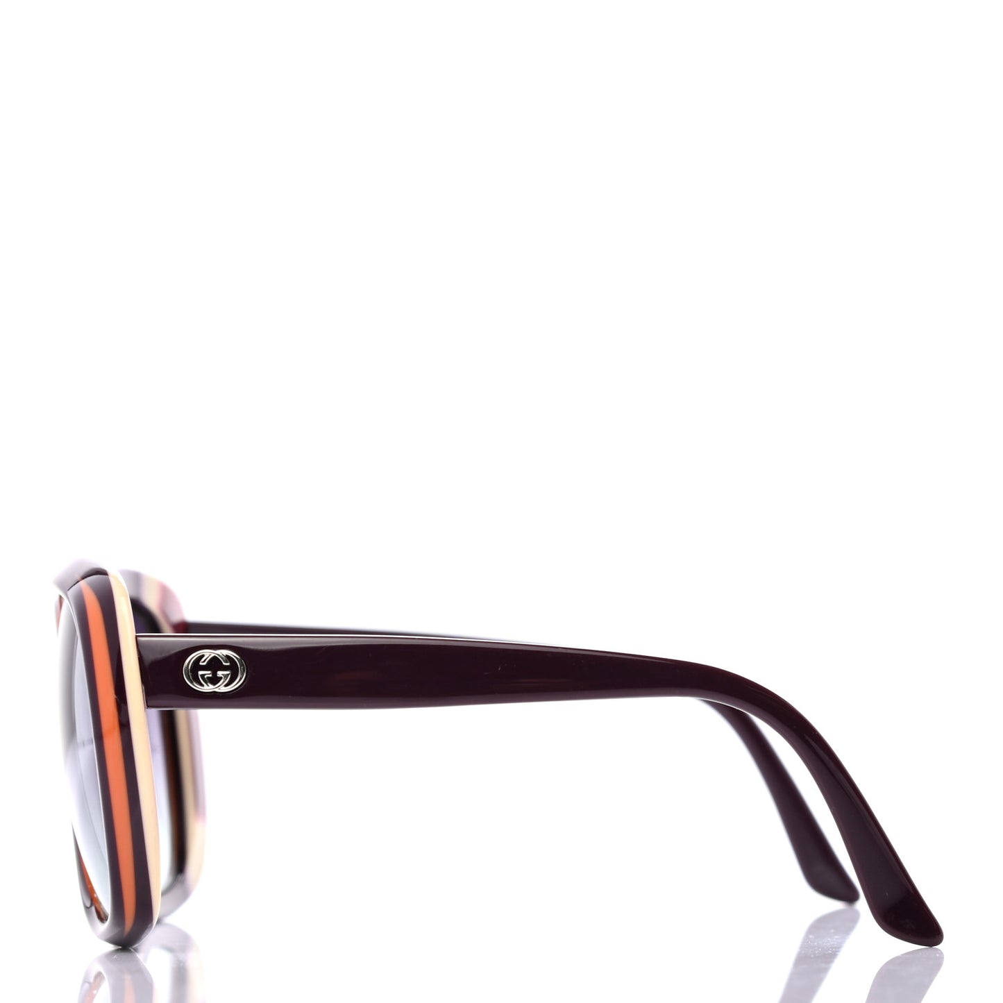 Acetate Oversized Sunglasses GG3612S Purple Orange