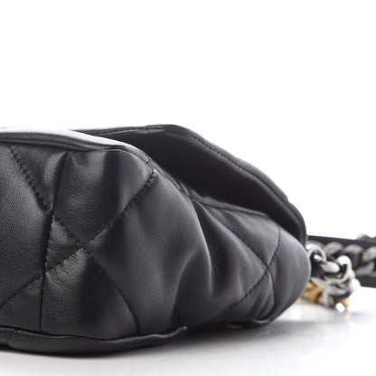 Chanel Lambskin Quilted Medium Chanel 19 Flap Black 9 of 9