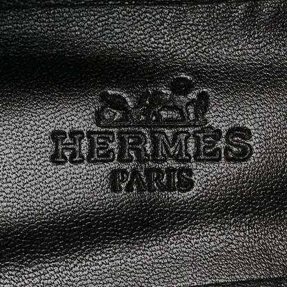 Hermes Goatskin Jane Ballet Flats 36.5 Black 9 of 11