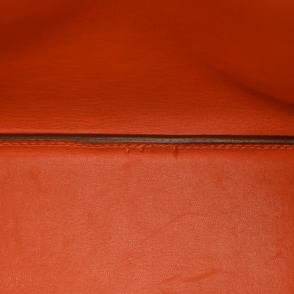 Prada Saffiano Cuir Medium Double Bag Noisette Papaya 11 of 20
