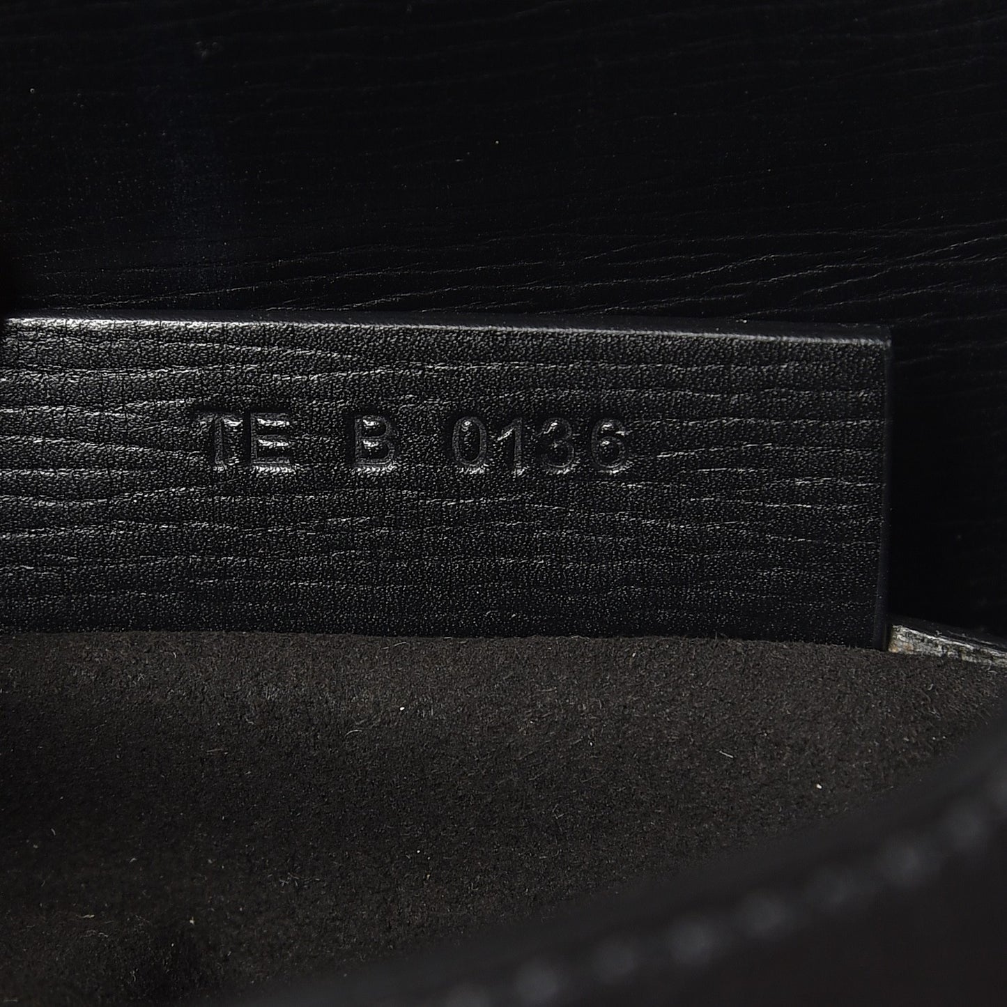 Textured Calfskin Mini Pandora Box Crossbody Bag Black