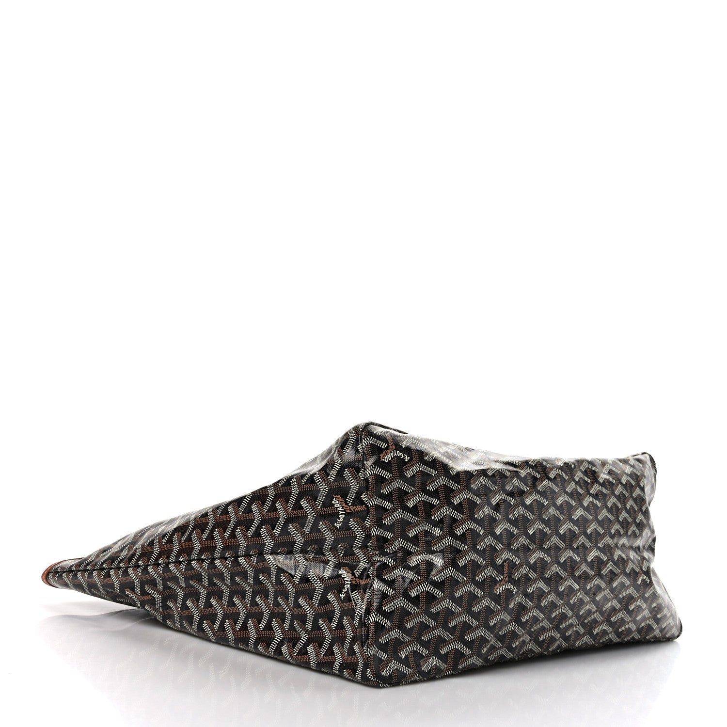 Goyard Goyardine Saint Louis GM Black Gold 5 of 11