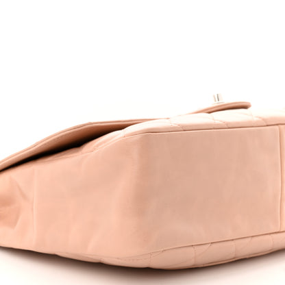 Chanel Glazed Calfskin Quilted Small CC Delivery Tote Light Pink 9 of 12