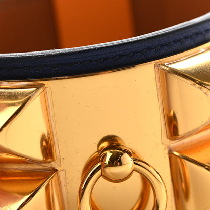 Hermes Swift Collier de Chien CDC Bracelet S Bleu Saphir 10 of 10