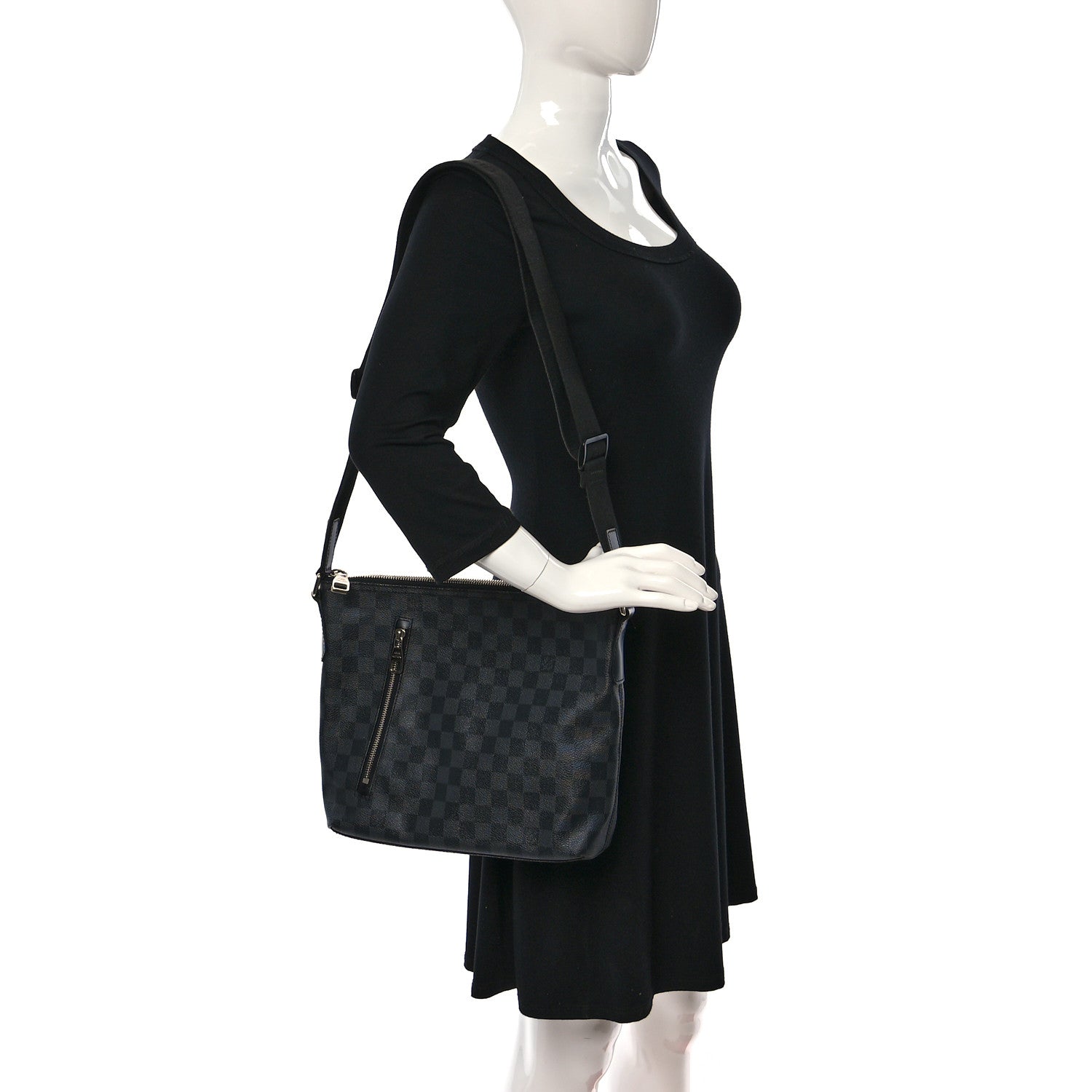 Louis Vuitton Damier Graphite Mick PM 2 of 8