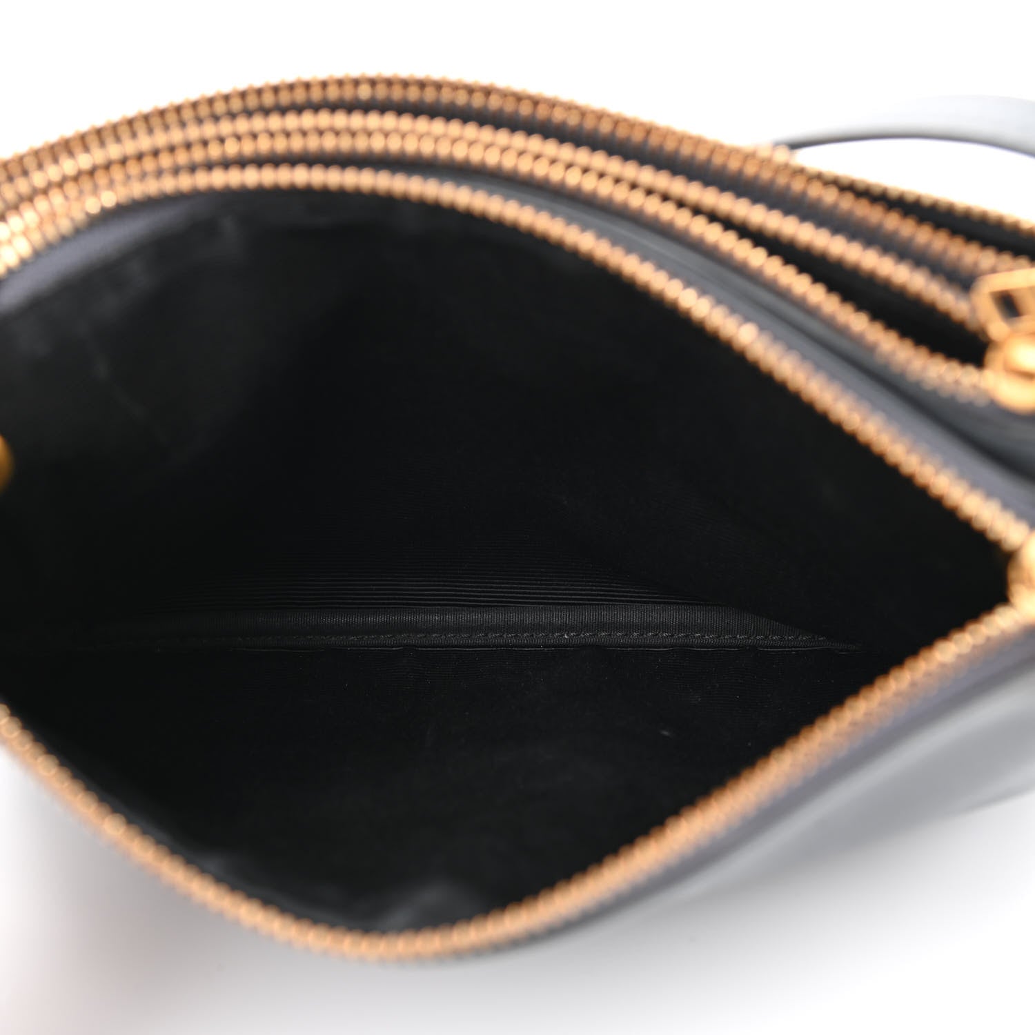 Celine Lambskin Small Trio Crossbody Bag Medium Grey 7 of 13