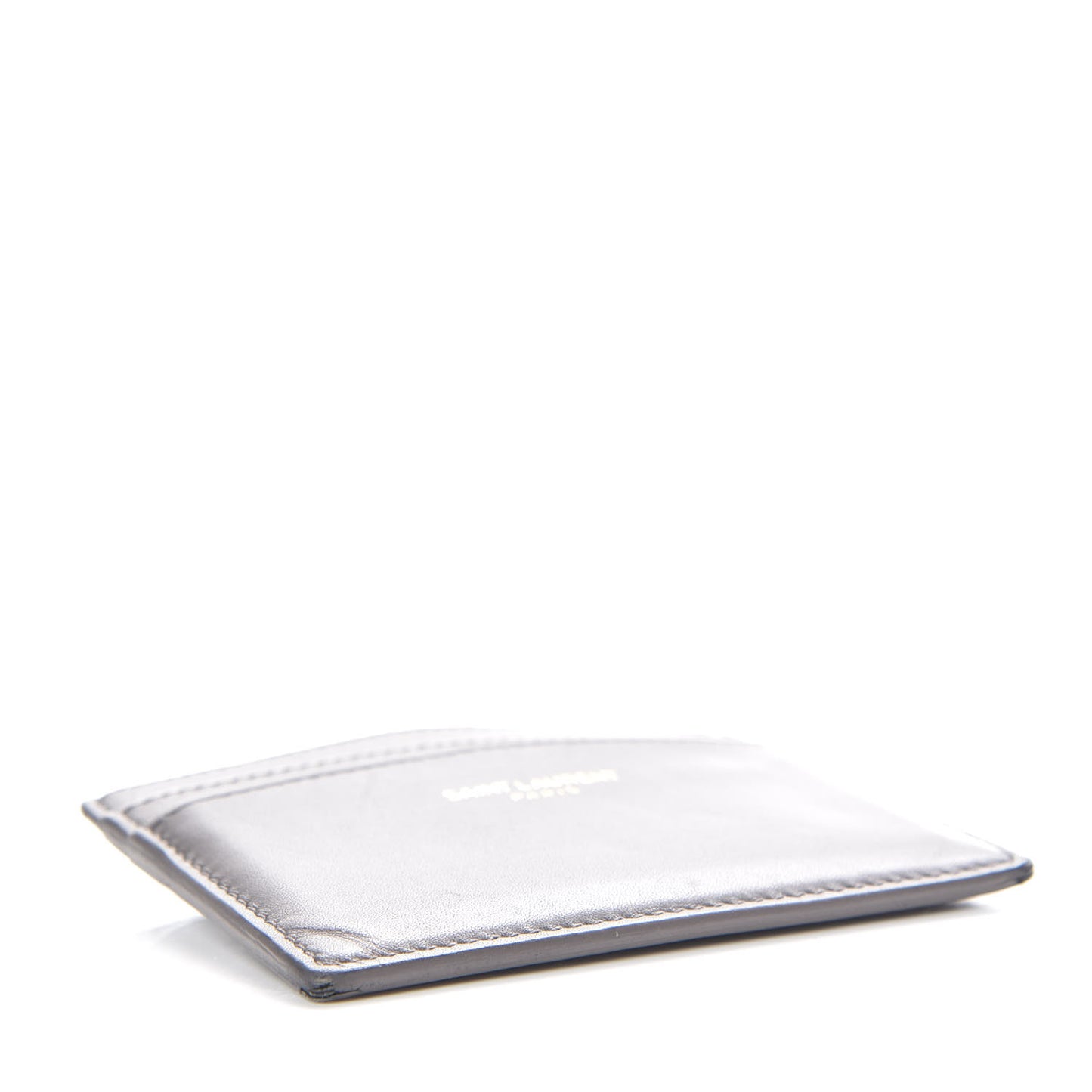 Calfskin Credit Card Case Fog