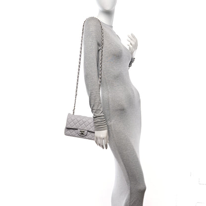 Chanel Lambskin Quilted Mini Rectangular Flap Grey 2 of 11