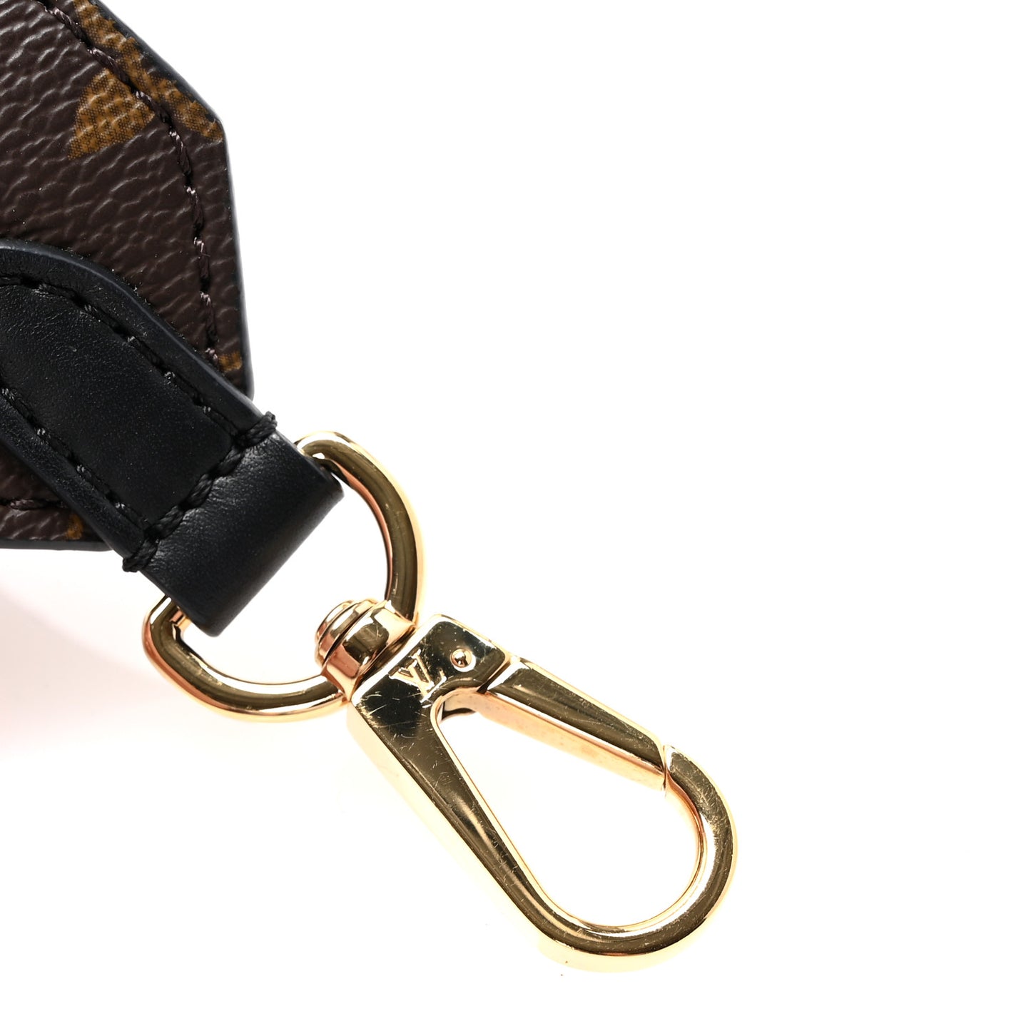 Monogram Adjustable Bandouliere Shoulder Strap Black