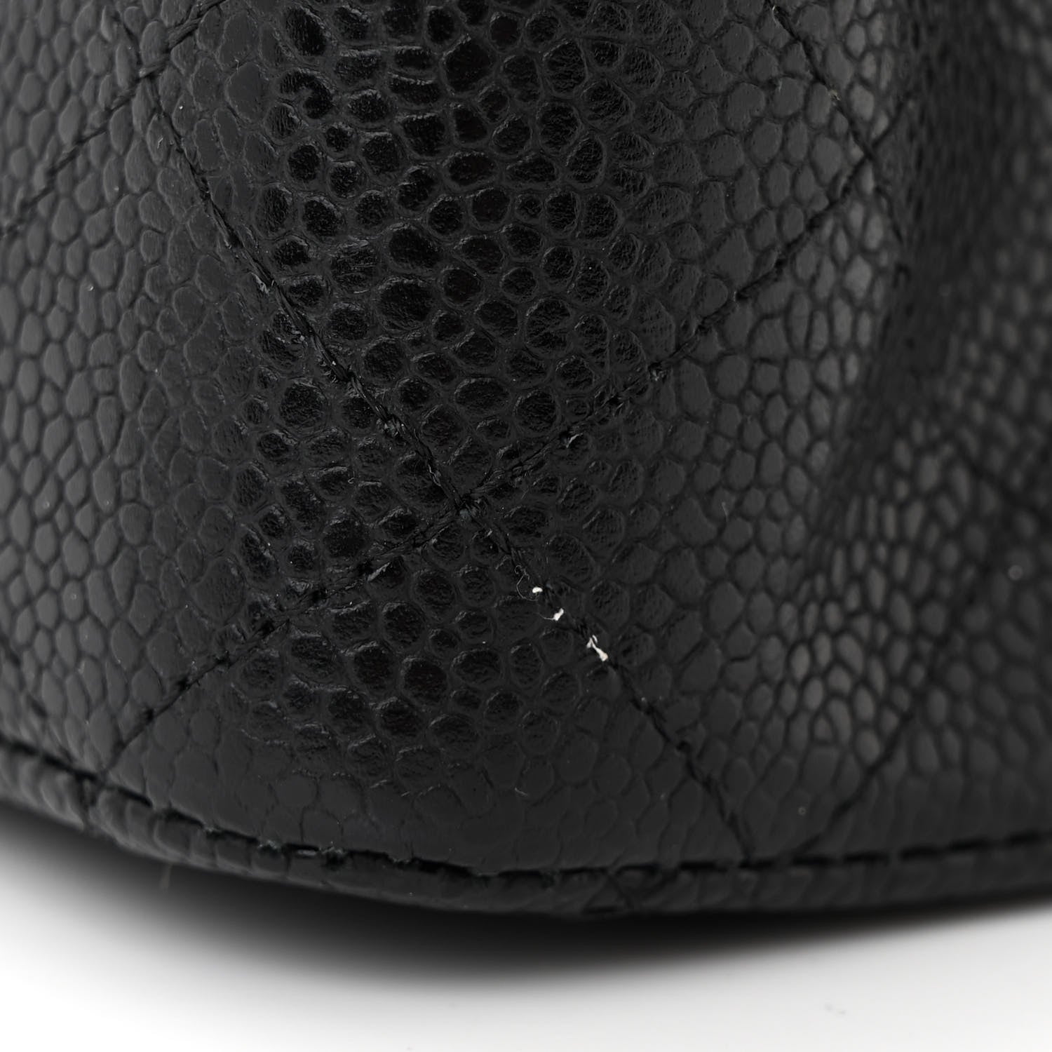 Chanel Caviar Quilted Medium Double Flap Black 11 of 12
