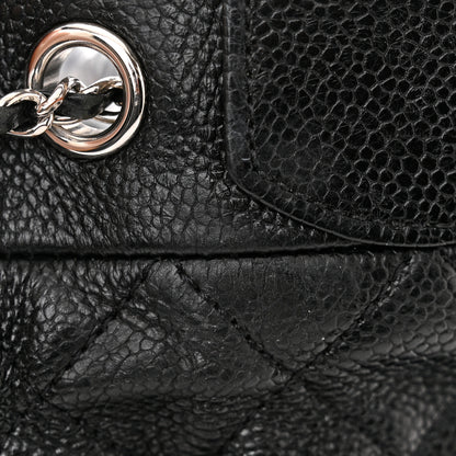 Chanel Caviar Quilted Small Chain Bucket Bag Black 12 of 14