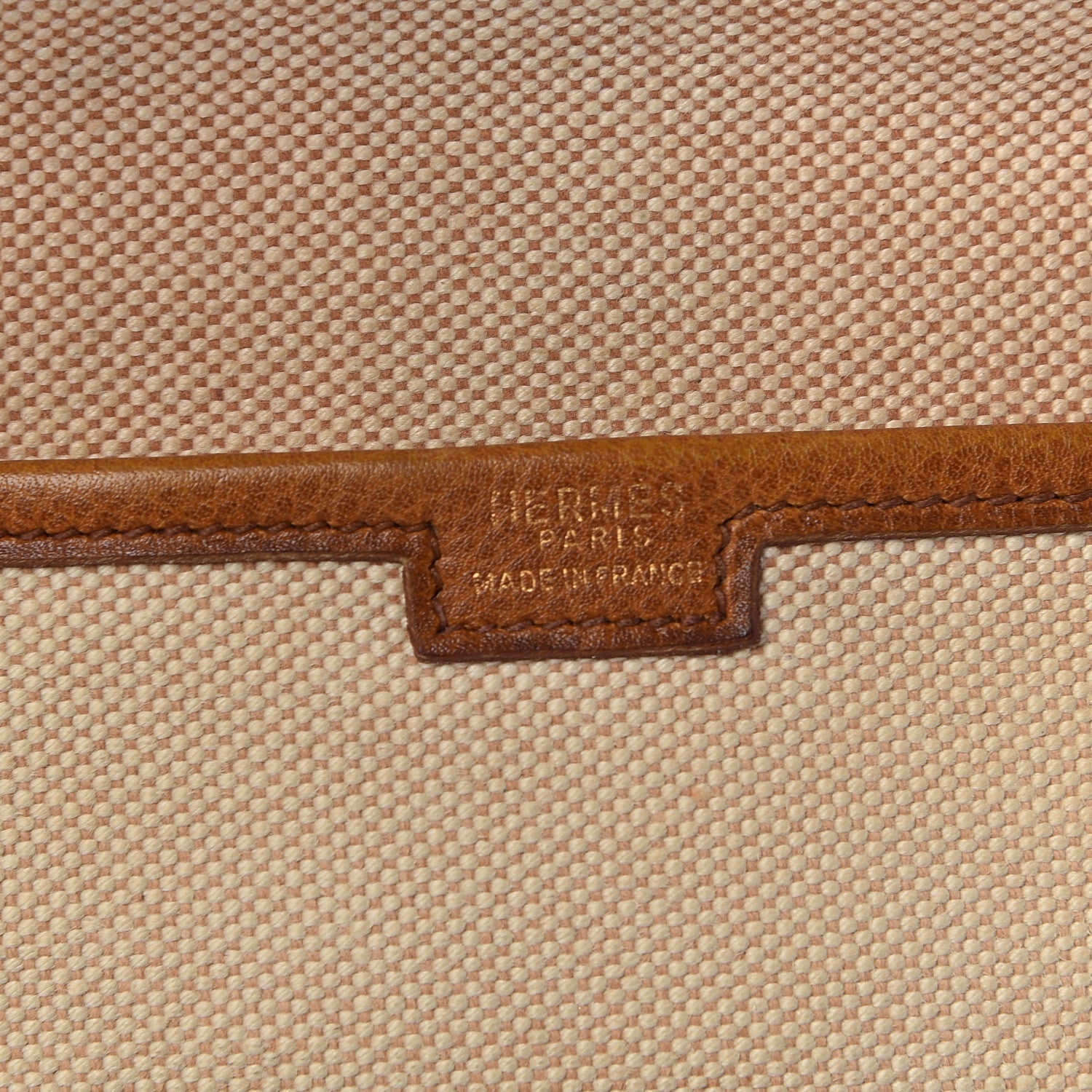 Hermes Peau Porc Toile Jige PM Clutch 6 of 12