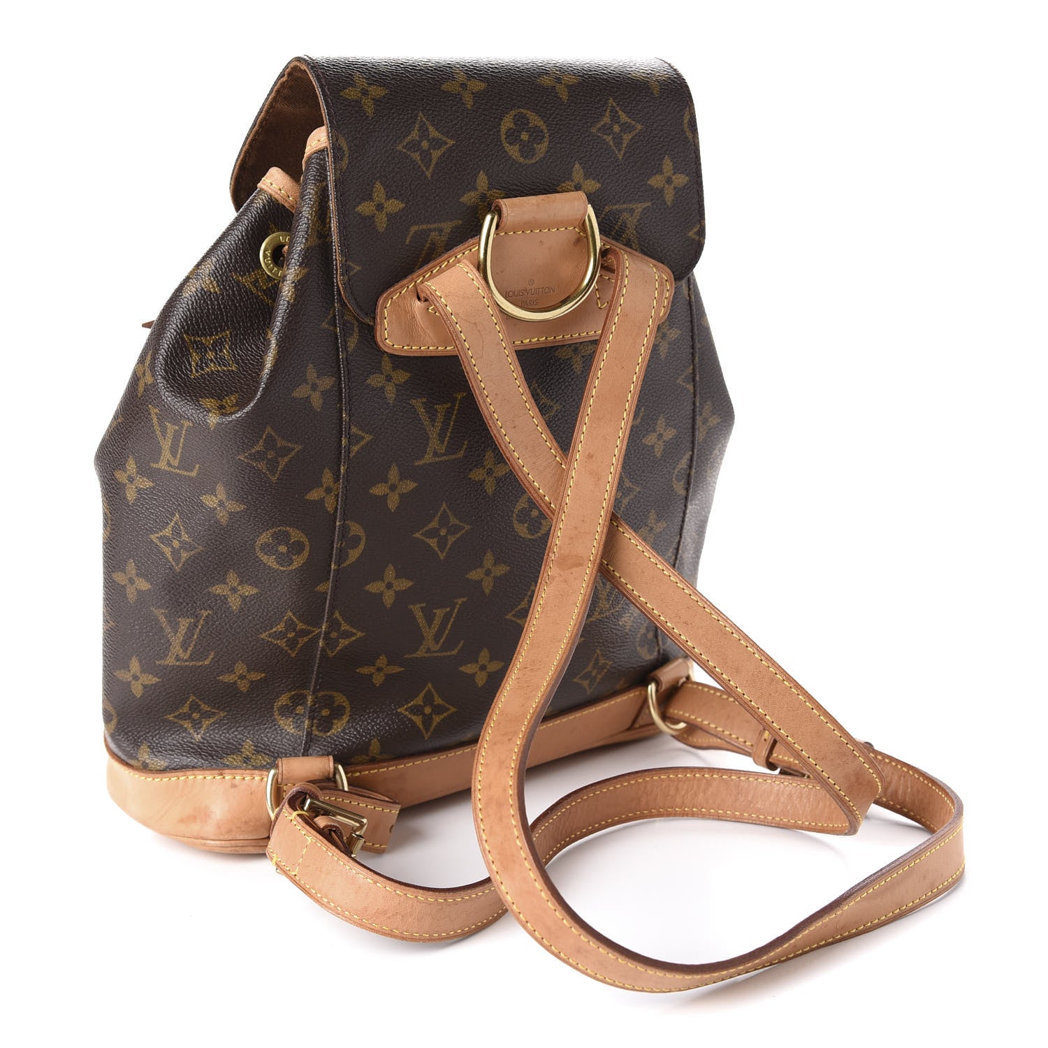 Louis Vuitton Monogram Montsouris MM Backpack 2 of 9