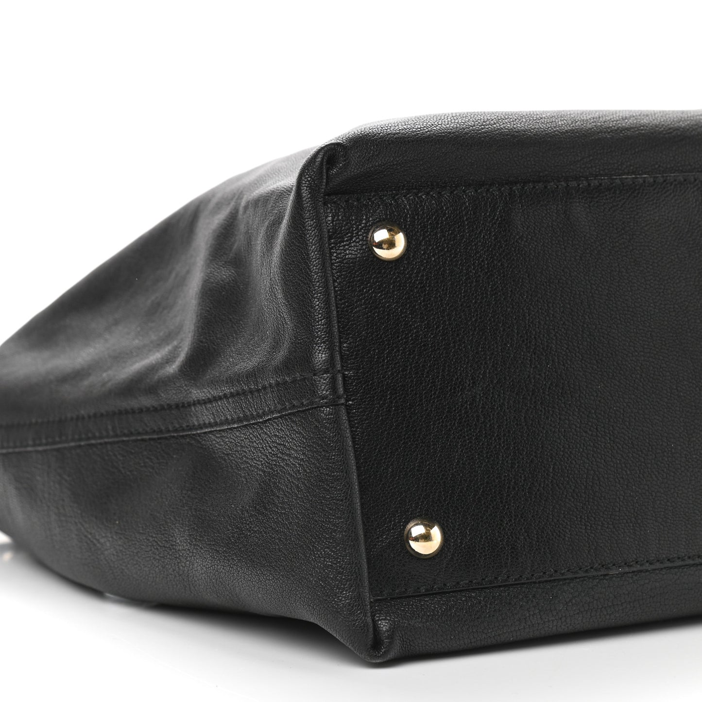 Calfskin Reversible Double Sac Y Tote Gold Brown