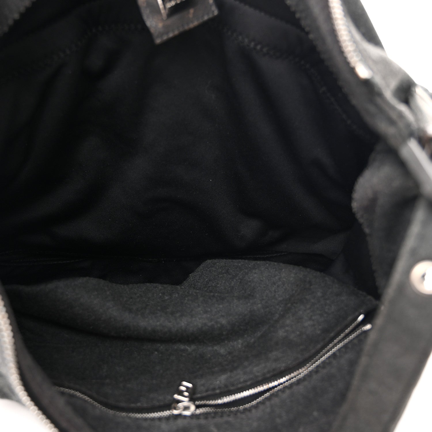 Fendi Jersey Mama Baguette Black 5 of 10