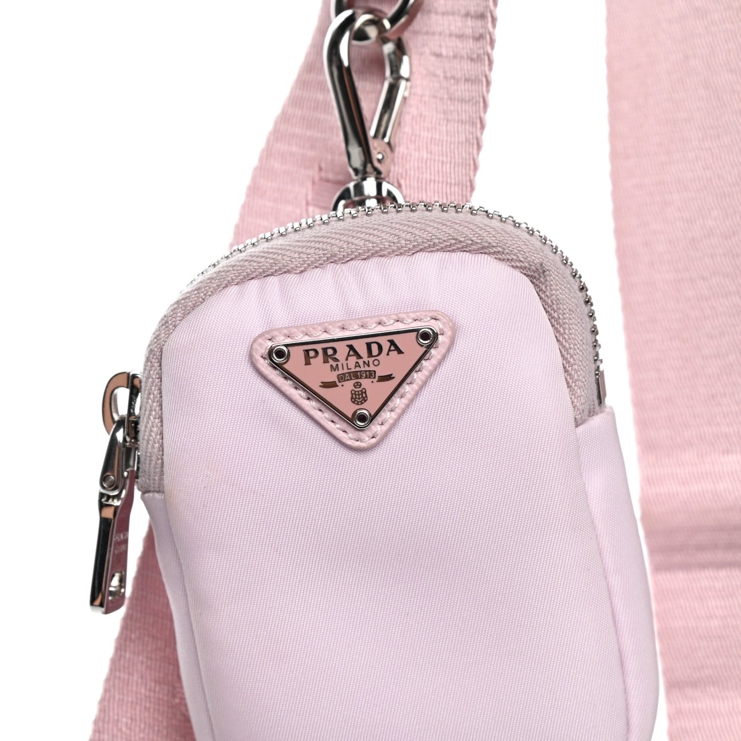 Prada Nylon Re-Edition 2005 Shoulder Bag Alabastro 10 of 16