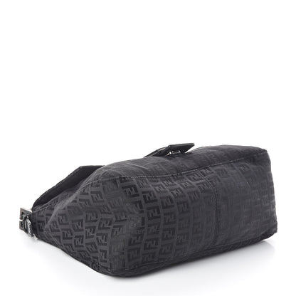 Fendi Zucchino Mama Baguette Black 4 of 15