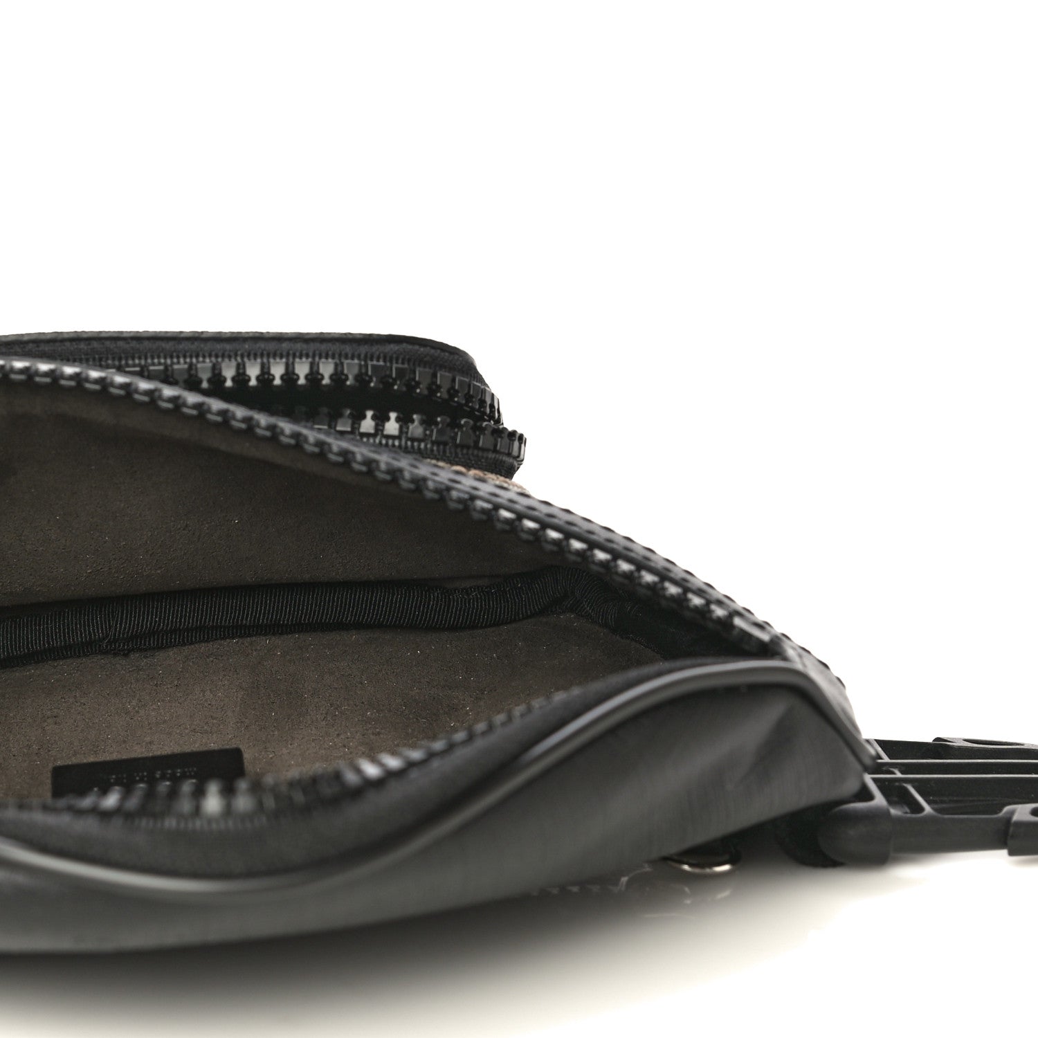 Gucci GG Supreme Monogram Belt Bag Black 5 of 12