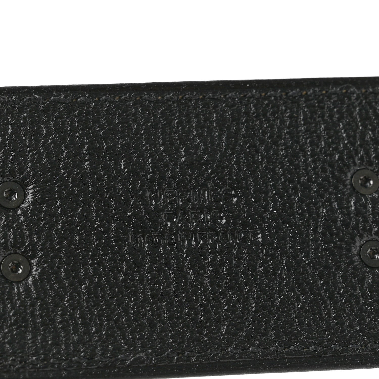 Hermes Swift Chevre Fingerskate Bag Charm Black Multicolor Gold 4 of 5