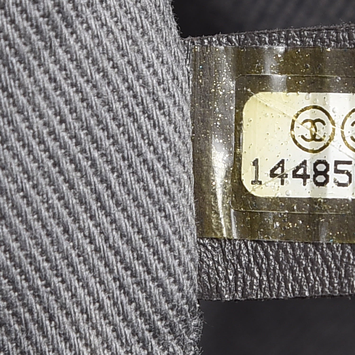Chanel Iridescent Calfskin Glint Flap Black 7 of 15