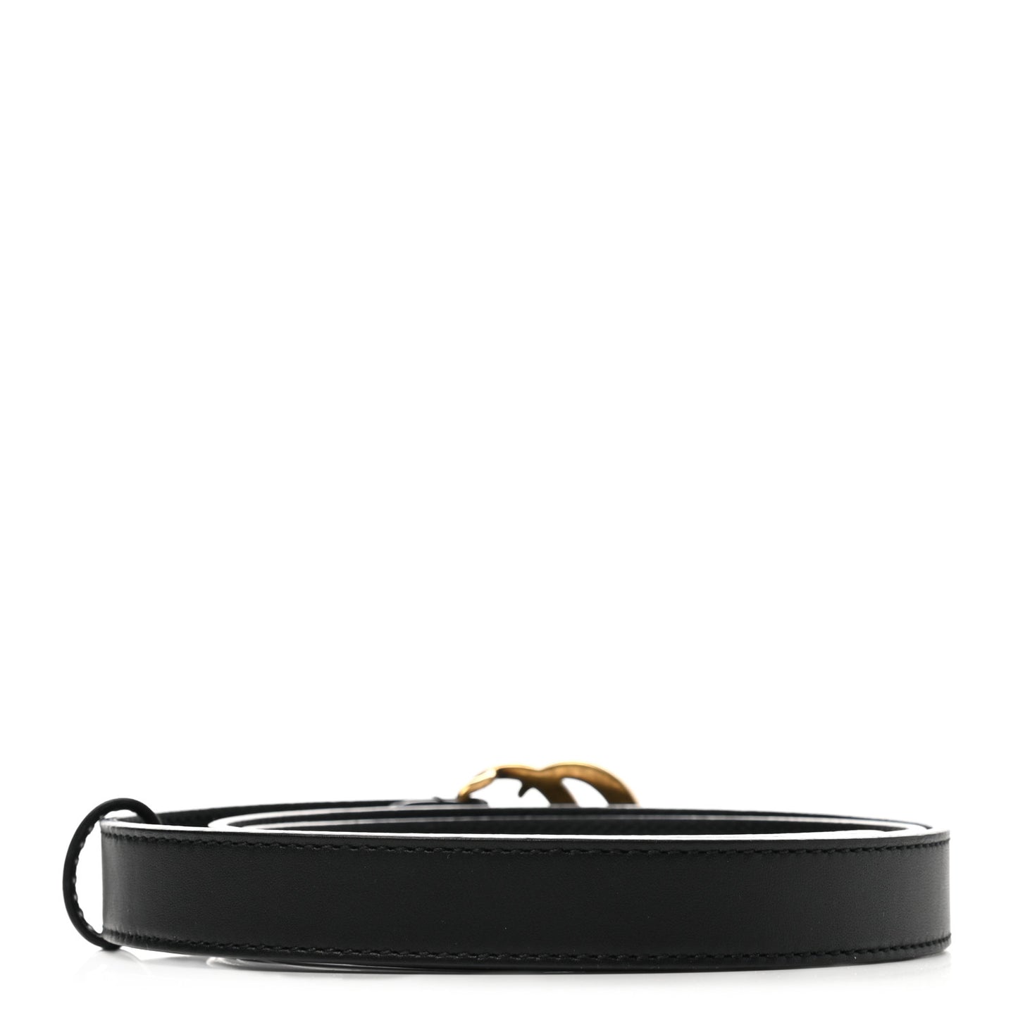 Calfskin Double G 20mm Belt 90 36 Black