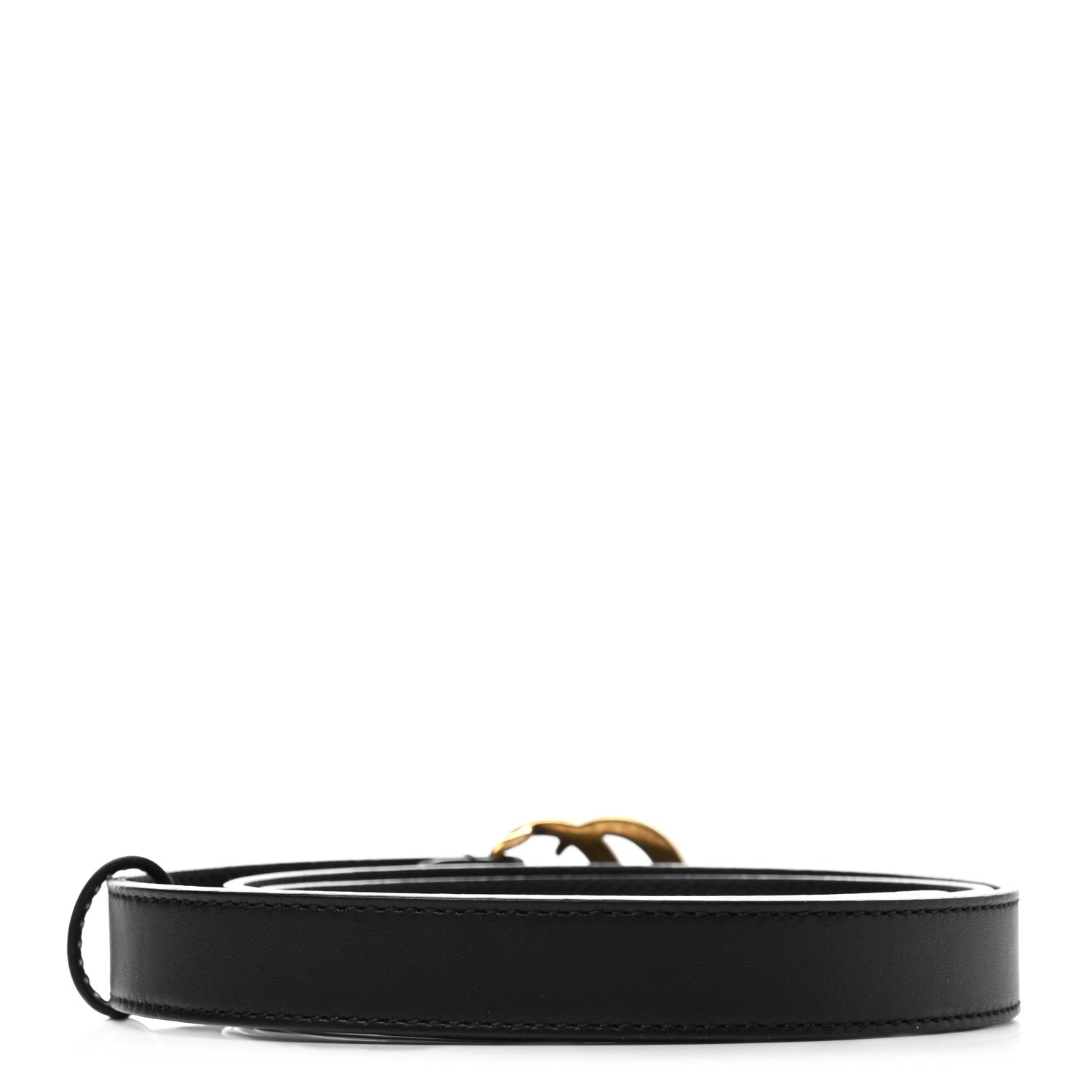 Gucci Calfskin Double G 20mm Belt 90 36 Black 2 of 5