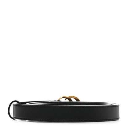 Gucci Calfskin Double G 20mm Belt 90 36 Black 2 of 5