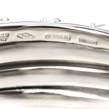 Bulgari 18K White Gold B.Zero1 Three-Band Ring 62 10 6 of 6