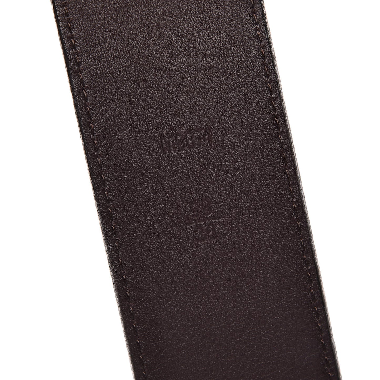 Vernis LV Facettes Belt 90 36 Amarante