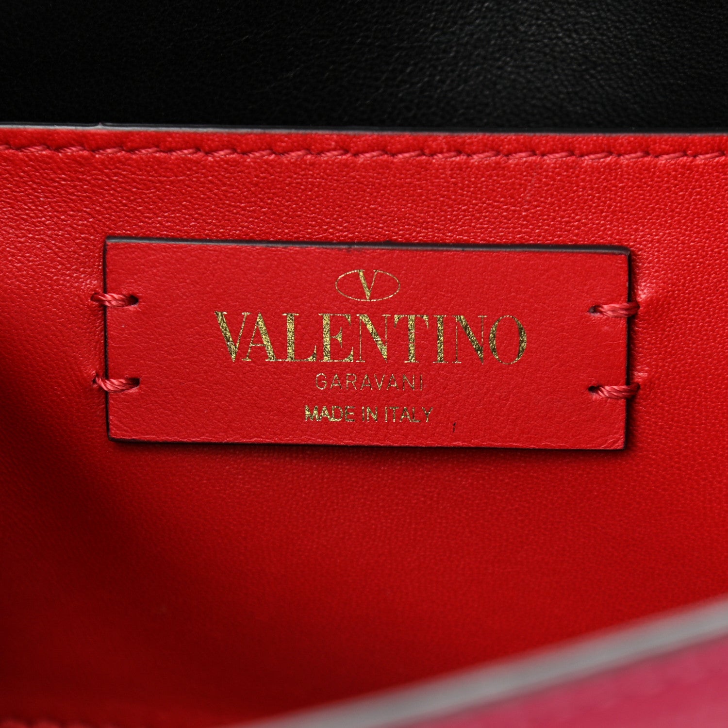 Valentino Garavani Grained Calfskin VSling Belt Bag Raspberry 6 of 12