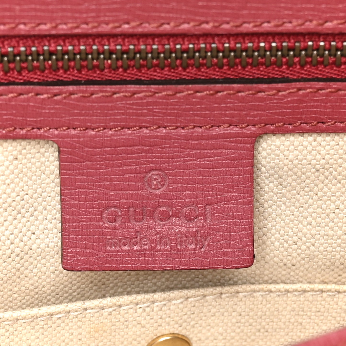 Textured Calfskin Large Bright Bit Tote Pink