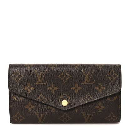 Louis Vuitton Monogram Sarah Wallet NM Rose Ballerine 1 of 7