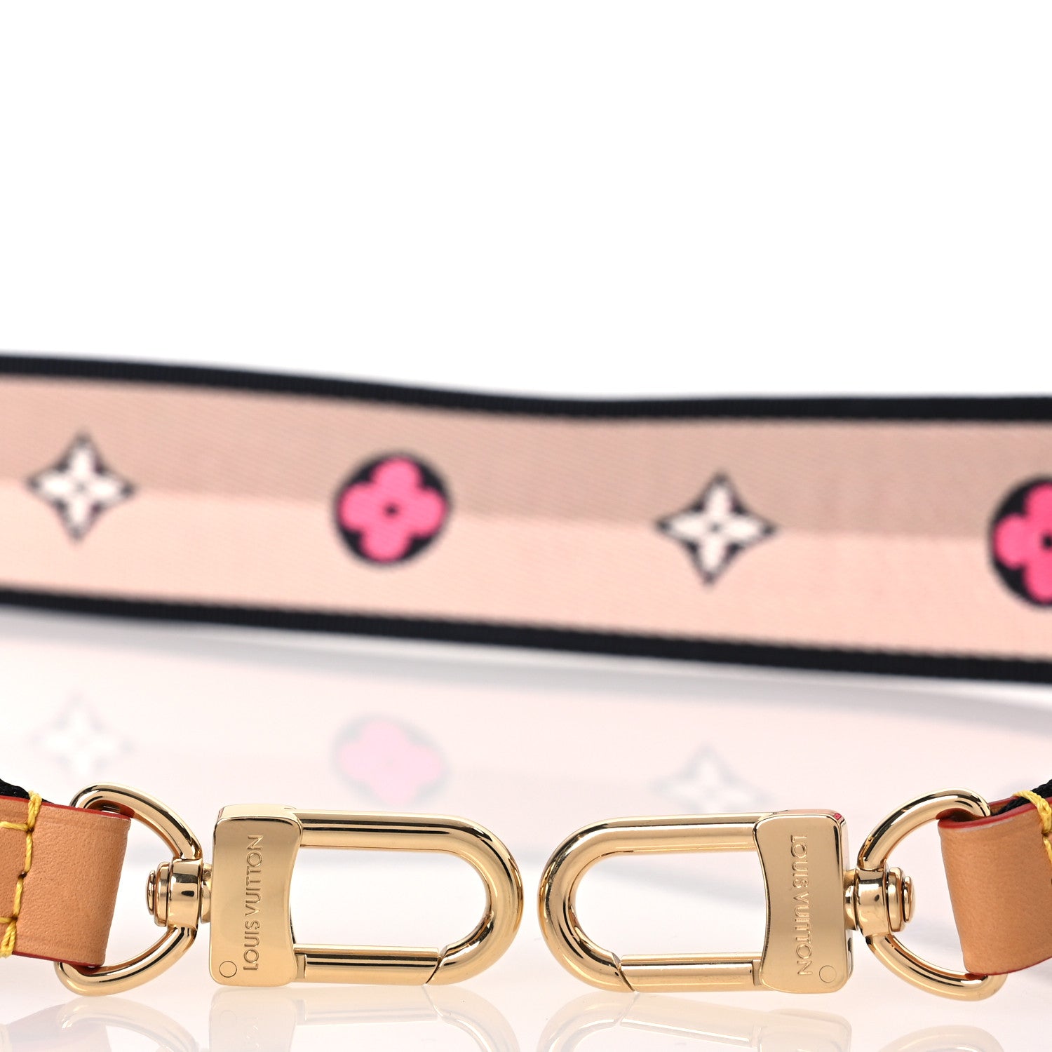Louis Vuitton Jacquard Diane Shoulder Strap Black 3 of 3