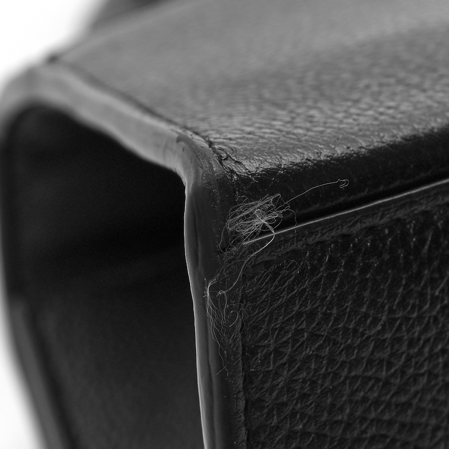 Balenciaga Grained Calfskin Small Hourglass Top Handle Bag Black 10 of 10