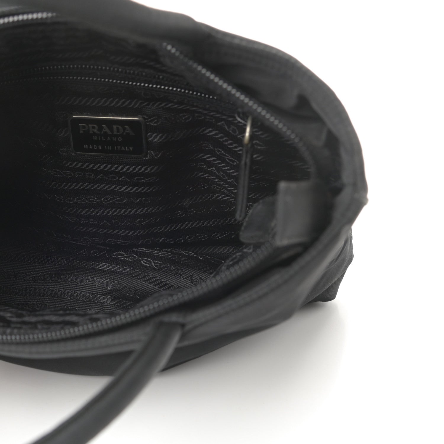 Prada Tessuto Nylon Tote Black 5 of 10