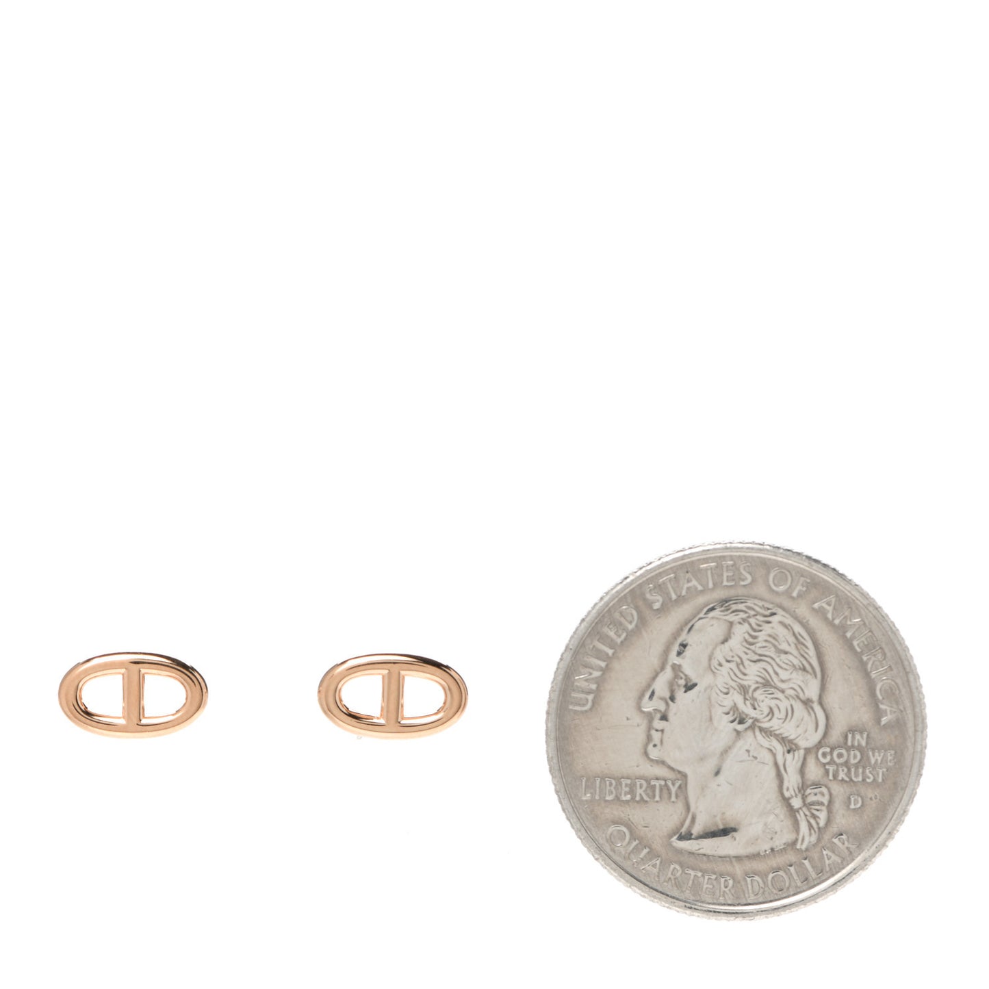 18K Rose Gold TPM Farandole Stud Earrings