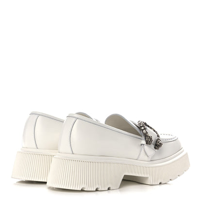 Gucci Cordovan Lux Dionysus Hunder Loafers 40 Great White 4 of 12