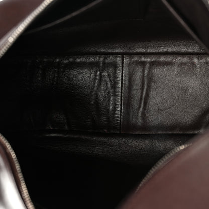 The Row Calfskin Allie Bag Burgundy 5 of 9