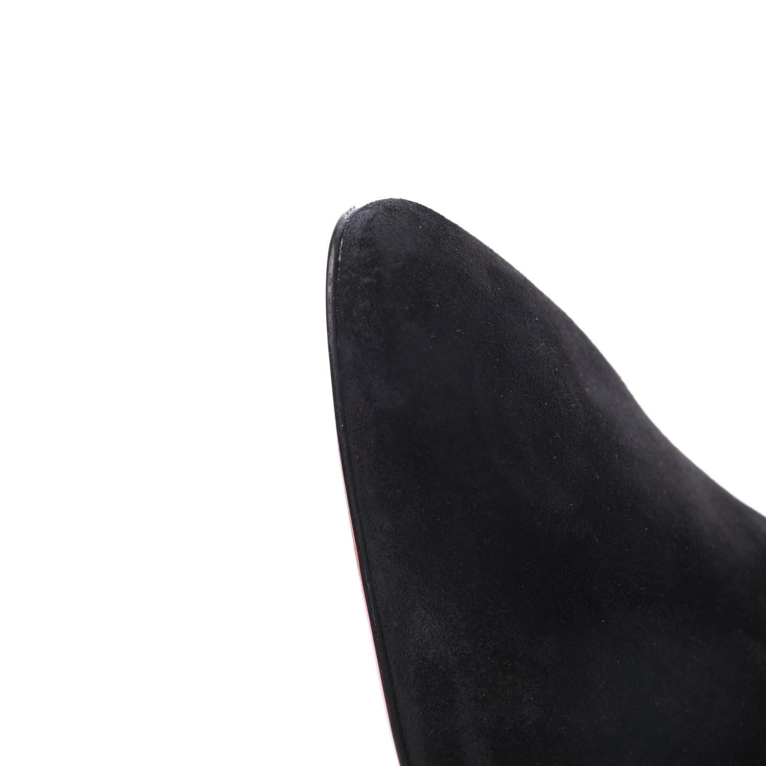 Christian Louboutin Veau Velours Eloise Booty 85 Ankle Boots 41 Black 14 of 23